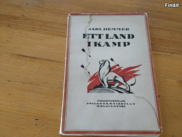 Säljes Jarl Hemmer Ett land i kamp. 1919