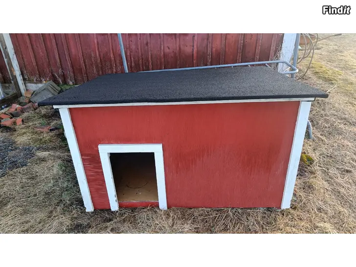 Säljes Isolerad hundkoja