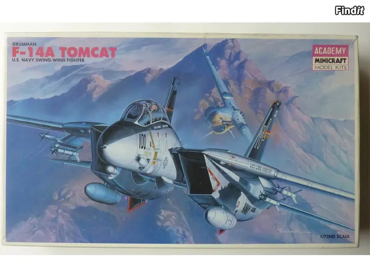 Myydään F-14 Tomcat koottava pienoismalli