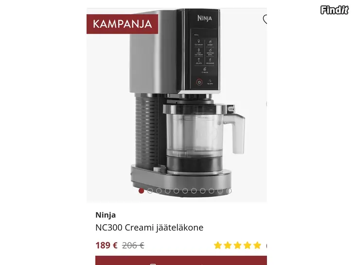 Säljes Ninja creami glassmaskin