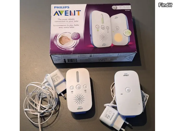 Säljes Philips Avent babymonitor