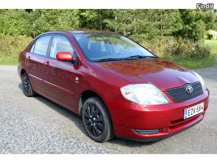 Myydään Siisti, ruosteeton, vähän ajettu Toyota Corolla 1.4