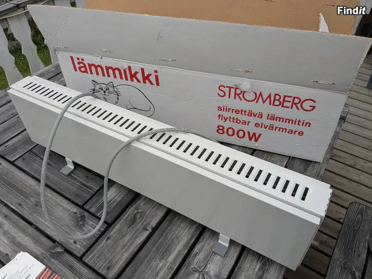 Säljes Flyttbara elvärmare 800 W, 4 st