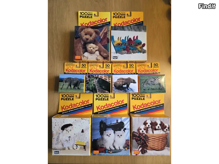Myydään Kodacolor palapeli