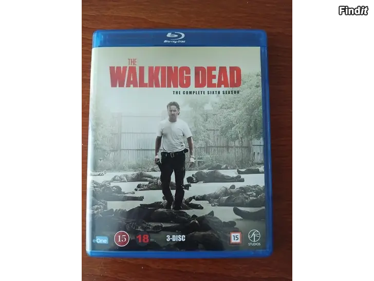 Myydään The walking dead blu-ray