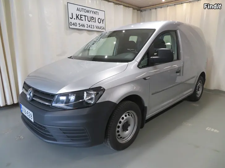 Myydään Volkswagen Caddy umpipakettiauto 2,0 TDI 75kW 2019 ALV. väh. kelpoinen