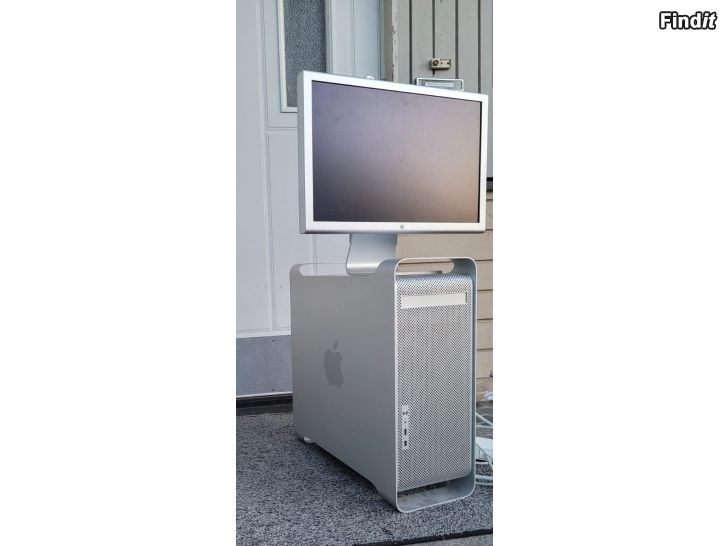 Säljes 2 st Apple power Mac g5 + skärm