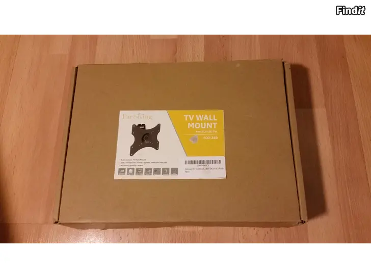 Myydään Part King TV seinäteline max 20kg VESA compliant -uusi 12e