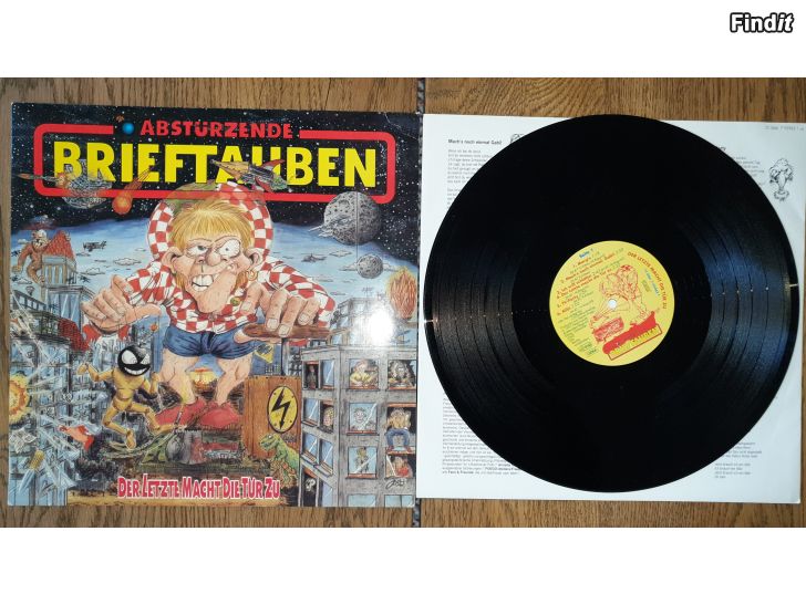 Säljes Abstürzende Brieftauben, Der letzte macht die tur zu. Vinyl LP