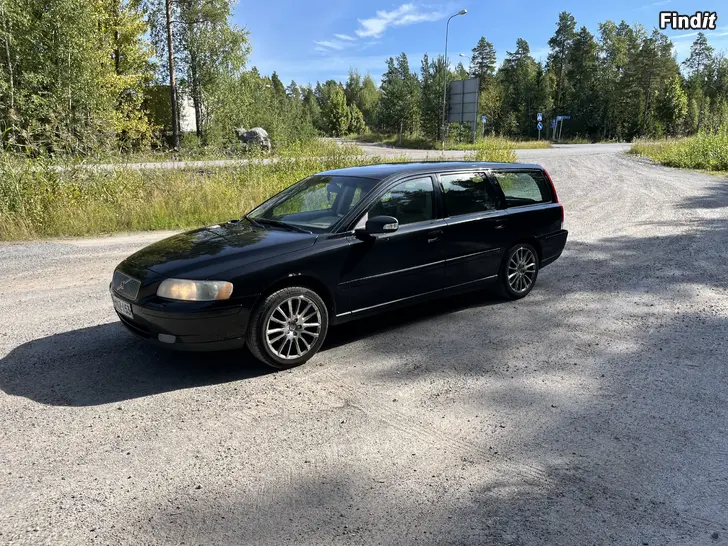 Myydään Volvo V70 mk2 2.4i -07 kats voim. 7/27