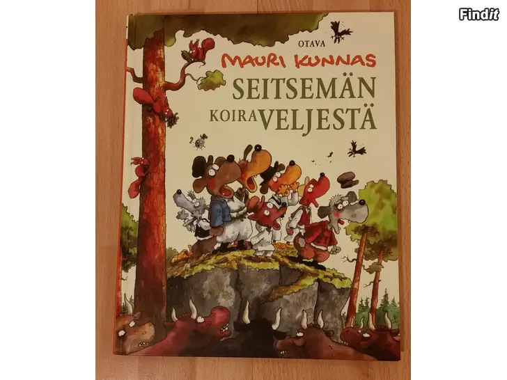 Säljes Mauri Kunnas Seitsemän koiraveljestä Otava 8e