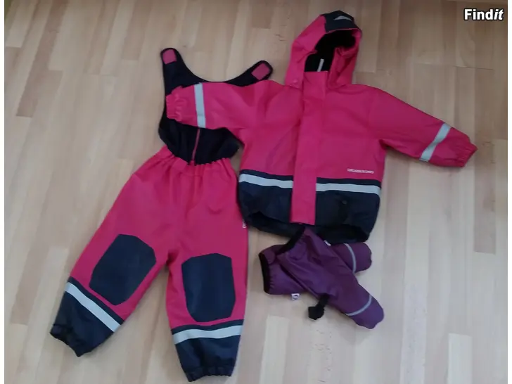 Myydään Didriksons Boardman StormSystem vuorellinen sadeasu koko 80