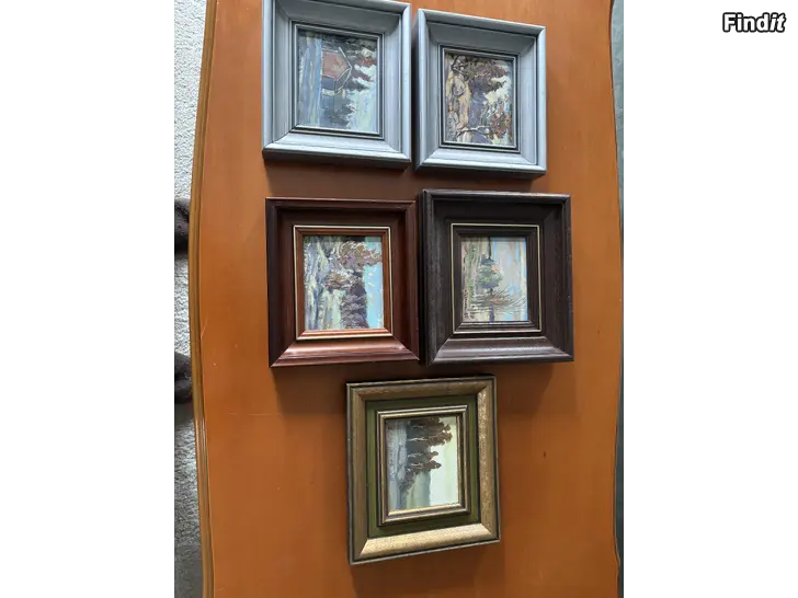 Myydään Miniatyrit Jouko  Peltonen -85 5kpl st