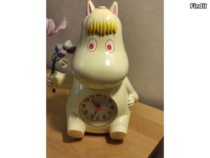 Myydään Muumi, Muumiherätyskello, Niiskuneiti. Moomin-1992. Keräilyharvinaisuus