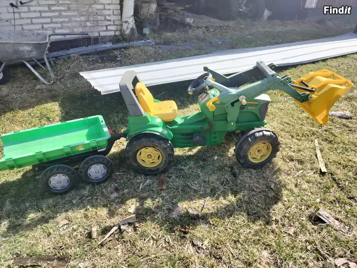 Myydään John Deere polkutraktori