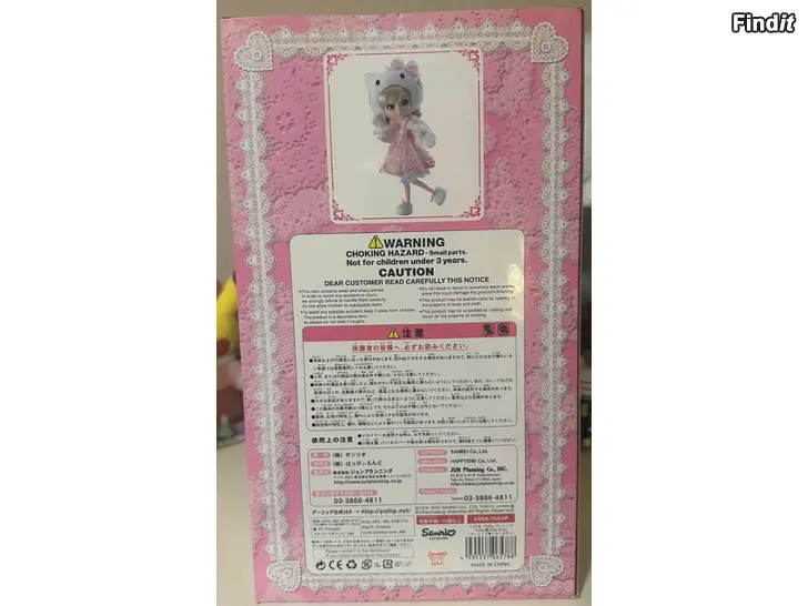 Säljes Pullip Hello Kitty nukke