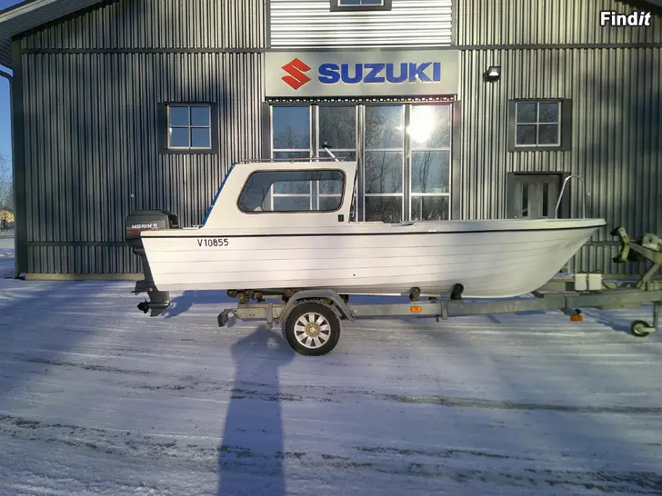 Myydään Kulla 530 Takahytti malli + Mariner 60